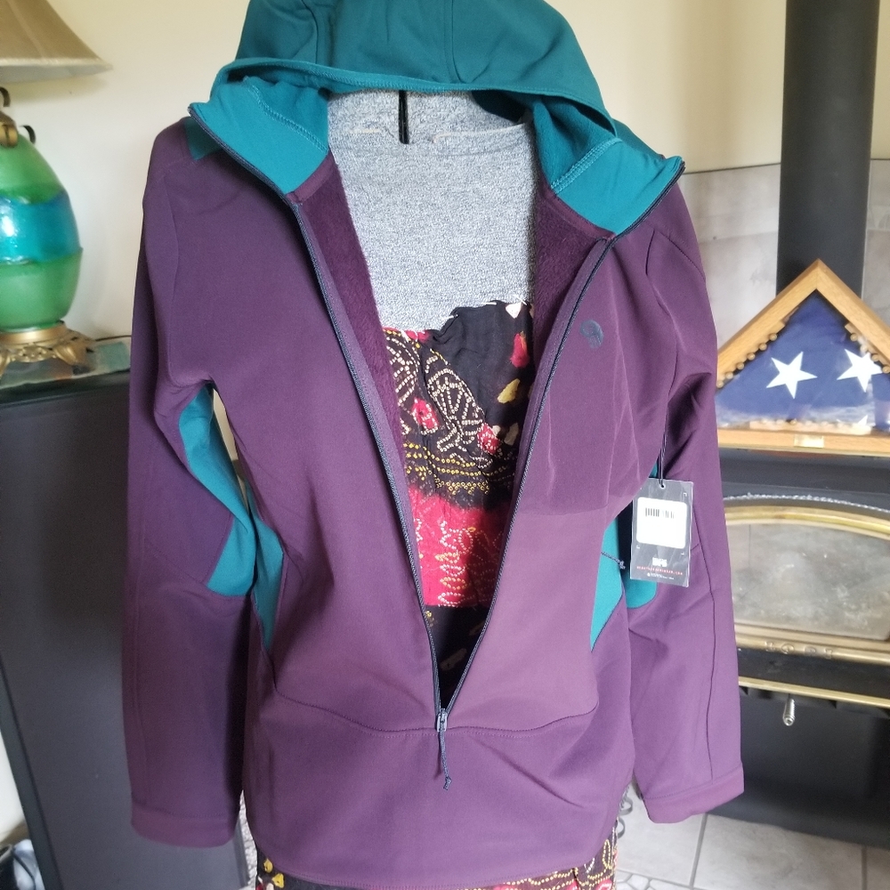 HP🌠NWT Mountain Hardware Keele Hybrid Hoody - Picture 16 of 16